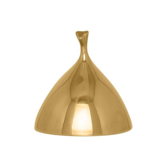 HIDE CLOCHE CLOVER 18 CM GOLD