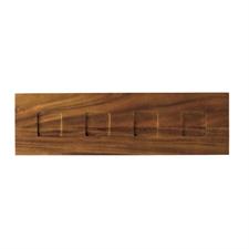 MODULO -VASSOIO LEGNO 4 POSTI CM.36,5 X 10,6 H.2,5