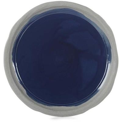 NO.W ASSIETTE PIATTO PIANO CM28,5 - BLU INDIGO