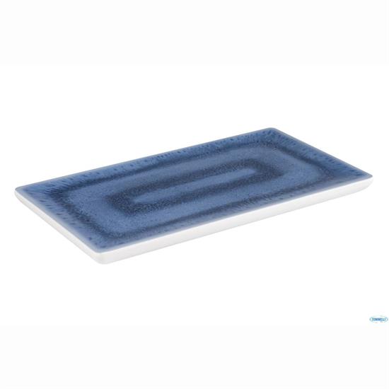 VASSOIO RETTANG. BLU-BIANCO GN 1/3 CM 32,5X17,6 H2